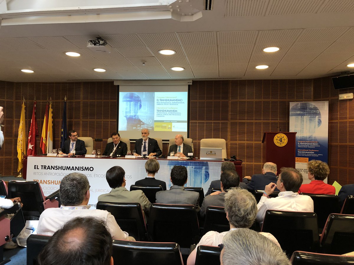 ramonsuarez_'s tweet photo. Congreso Internacional “TRANSHUMANISMO. Desafíos antropológicos, éticos, jurídicos, tecnológicos y teológicos” @Comillas_ICAI
@UCOMILLAS @ramonsuarez_ ponencia sobre “HiperHumanismo Hiperconectado”
#transhumanism #hyperhumanism #cyborg #singularity
https://t.co/wJp14CwjnY https://t.co/WtUiUwDRfP