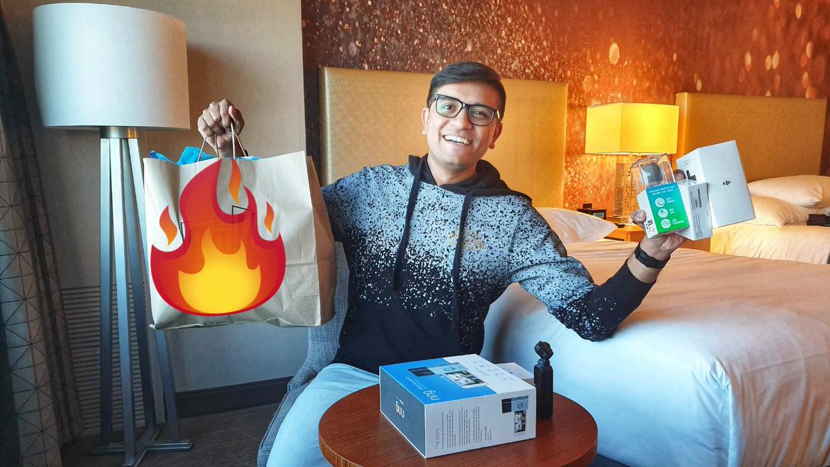 New Vlog - youtu.be/OSzgrVyRBOo

Gadgets for Giveaway from San Francisco! (Worth Rs 28,990). In fact, have also announced a few earlier winner names on our blog but they have not claimed yet.

Retweet if you want more Surprises in the coming days. ✌️