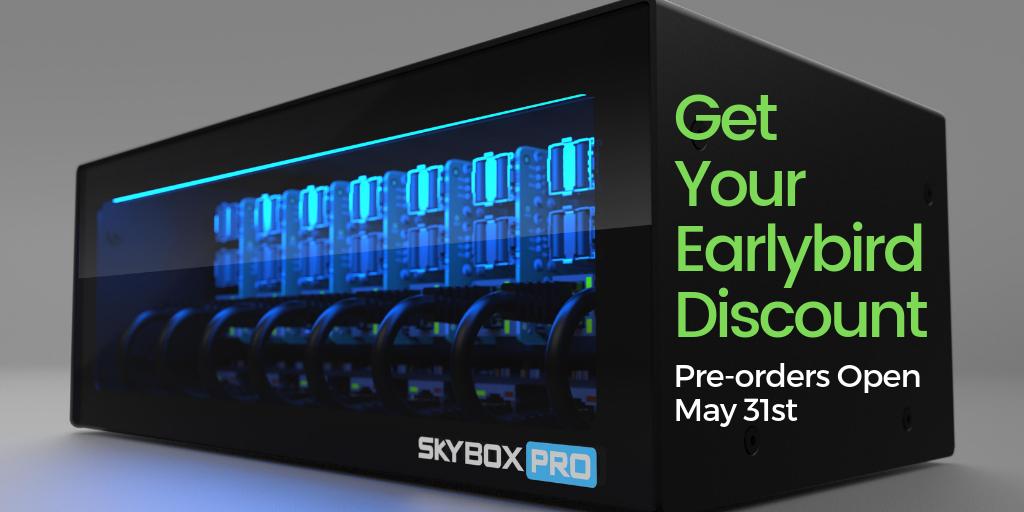 skybox_pro's tweet photo. We're making it as easy as possible to connect to the Skywire network. Lock in your early bird discount here: https://t.co/aQsXTvWsq0 #blockchain #cryptocurrency #crypto #cryptocurrencies #cryptomining #cryptolife #skyboxpro https://t.co/inyPtT41yA