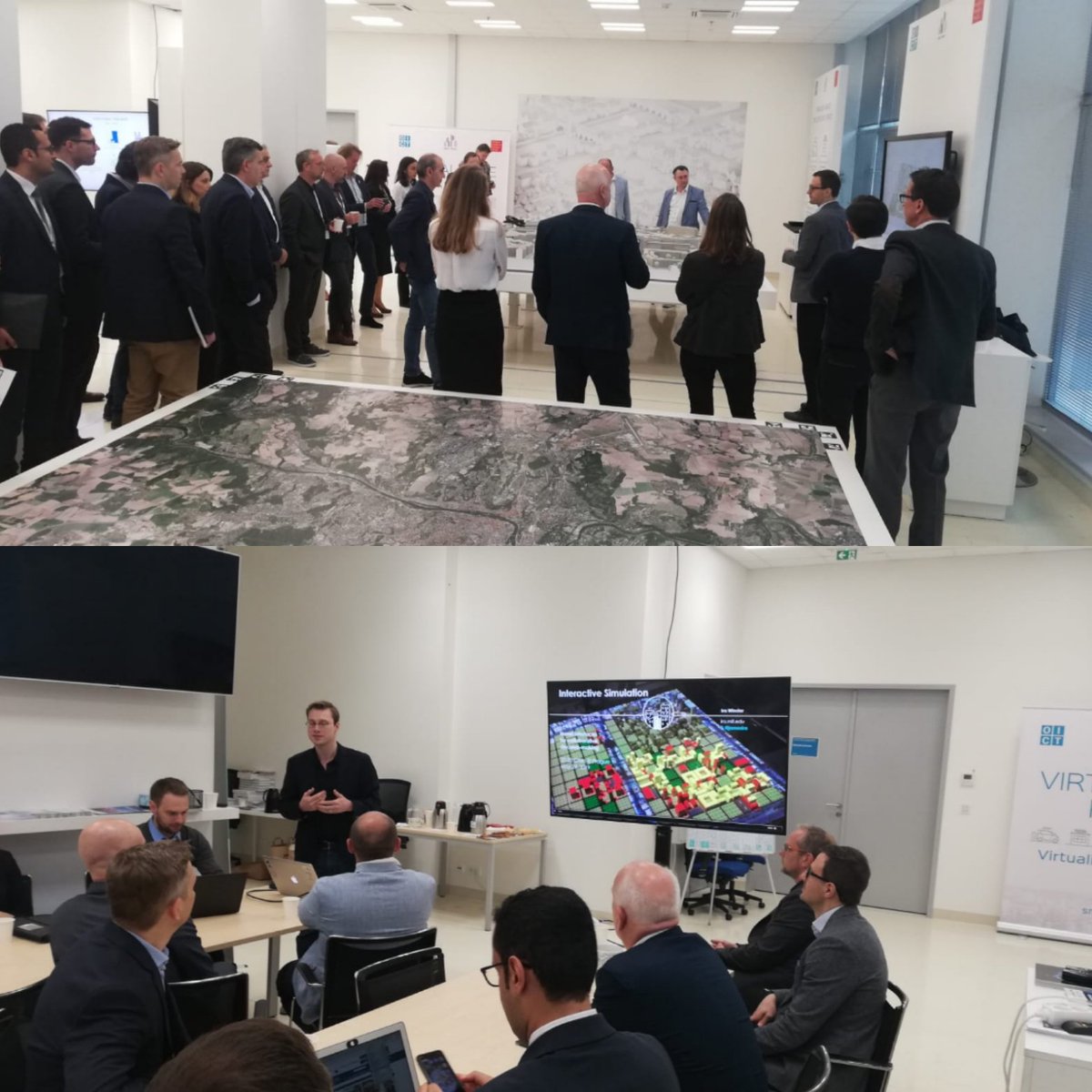 In #Prague, Day 2 of the 20-20 on Urban Innovation is also off on a good start. 
✔️ site visit to Prague's digital twin at the Czech Institute of Informatics, Robotics and Cybernetics 
✔️ presentation by <a href="/MIT/">Massachusetts Institute of Technology (MIT)</a>'s Ira Winder on data visualisation

<a href="/jamesira/">Ira Winder</a> #2020cities <a href="/MITdusp/">MIT Urban Planning @mitdusp.bsky.social</a>