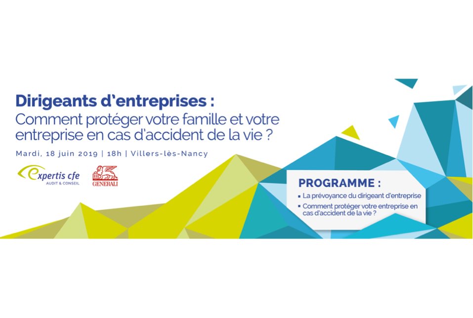 #Dirigeants : Participez à la #conférence sur la #protection de votre #entreprise et de votre #famille organisée par @ExpertisCFE et <a href="/generalifrance/">Generali France</a> le 18/06 à 18:00 sur le #Technopôle #Nancy #parcdactivites #zoneindustrielle #service
nb-tech.fr/agenda/confere…