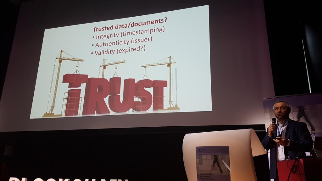 BlockchainEduc5's tweet image. Pitch of the partner CVTrust what are we trying to address on digitalisation of diploma #BlockchainEducation