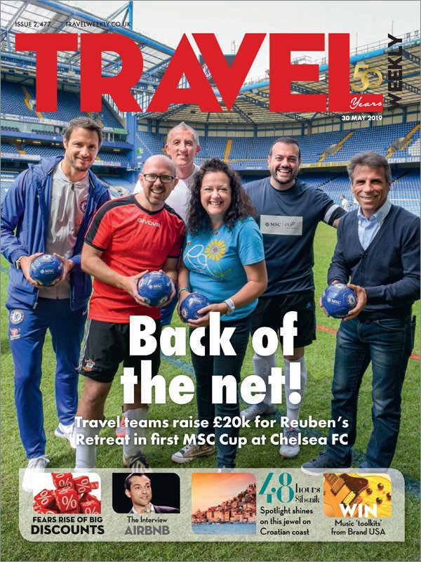 Image posted by travelweekly to twitter