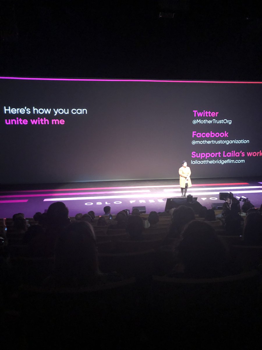 Laila_Haidari's tweet photo. In @OsloFF https://t.co/rr0nFZyCDn