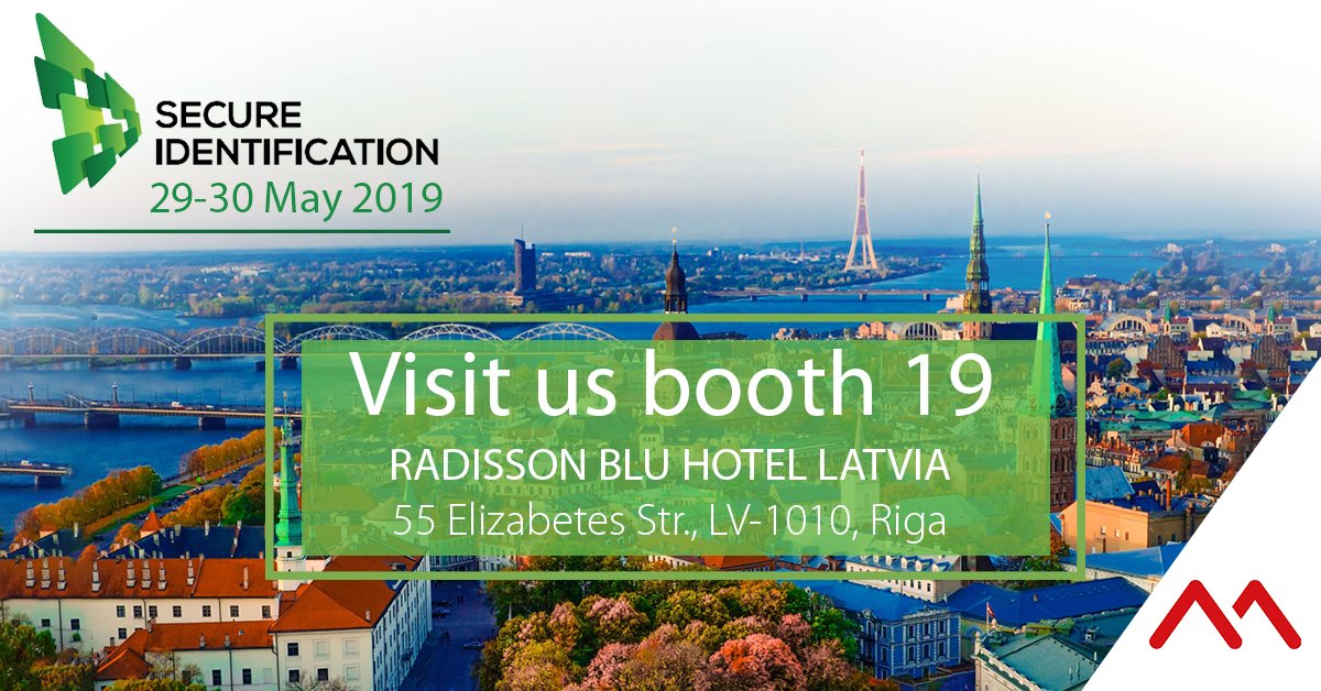 Identis_Group's tweet photo. Another 1st this wk as we show the ‘MC-LX’, our third generation of desktop lasers, to the #SecureIdentification show in Riga – making it the first public outing in Europe. Ask our experts for more info & catch @richieferrer70 giving a talk on national ID programs.
Booth 19 https://t.co/XE4gHQBqLj