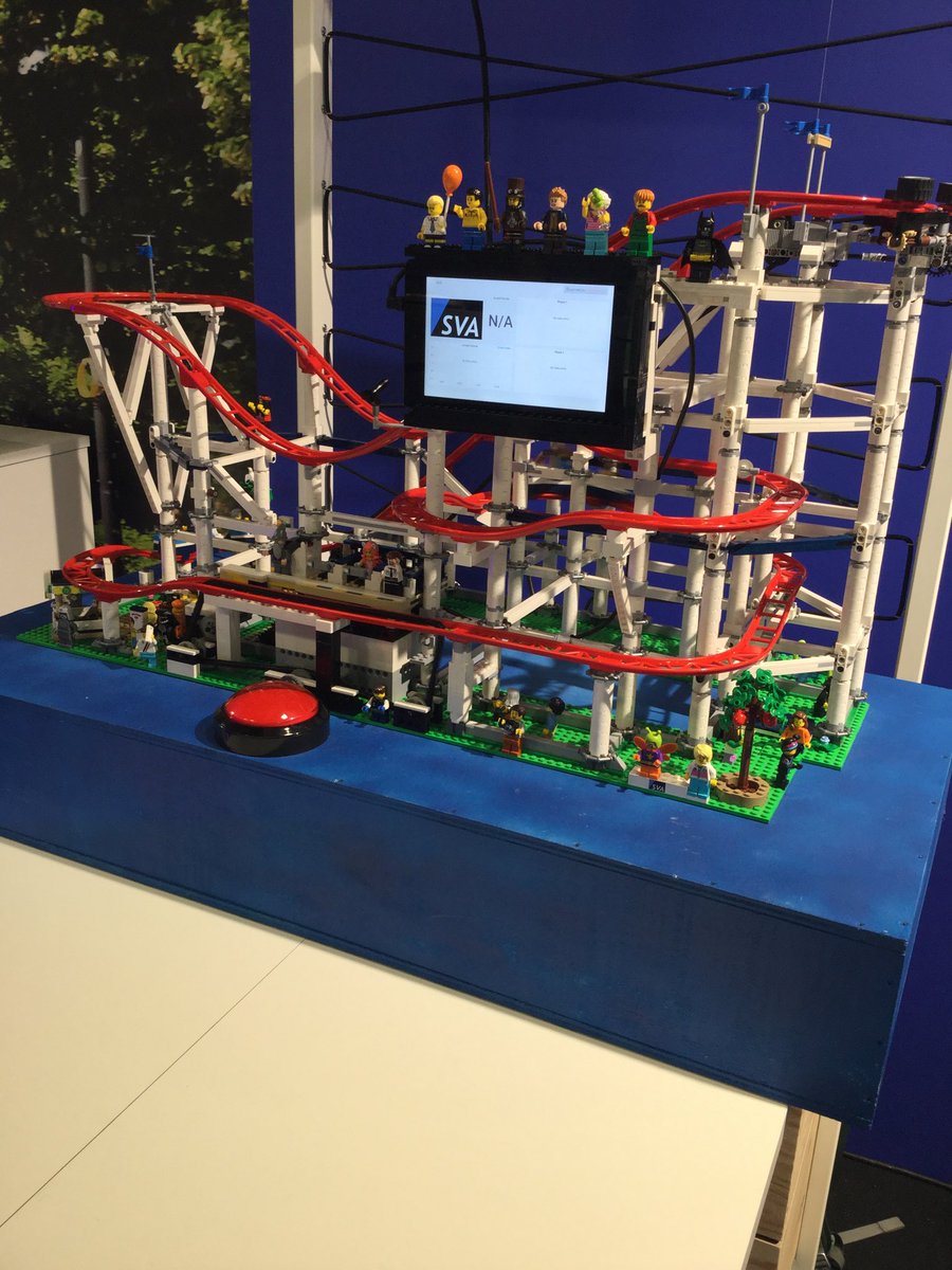 SteffenBE's tweet image. #IOT in action: Achterbahn fährt los mit #SVA oder #Computerliebe oder #ThinkatIBM 
cc: ⁦@c_p_schmidt⁩