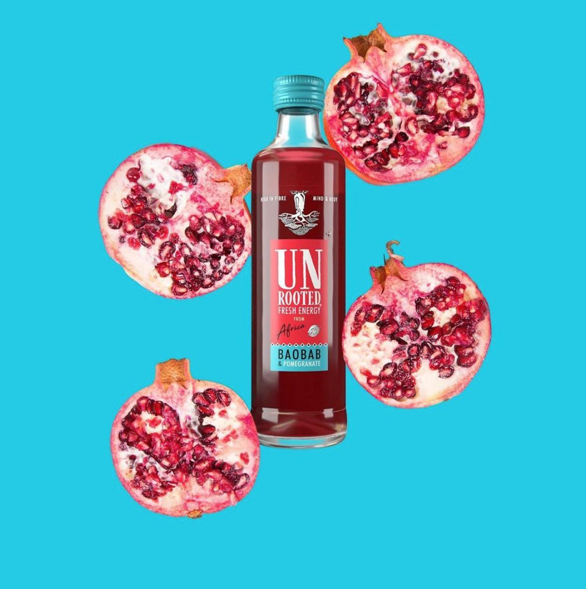 planetorganicuk's tweet photo. Punchy pomegranate #unrooted giving us a caffeine and sugar free baobab boost this #humpday https://t.co/HM4CUjhiAH