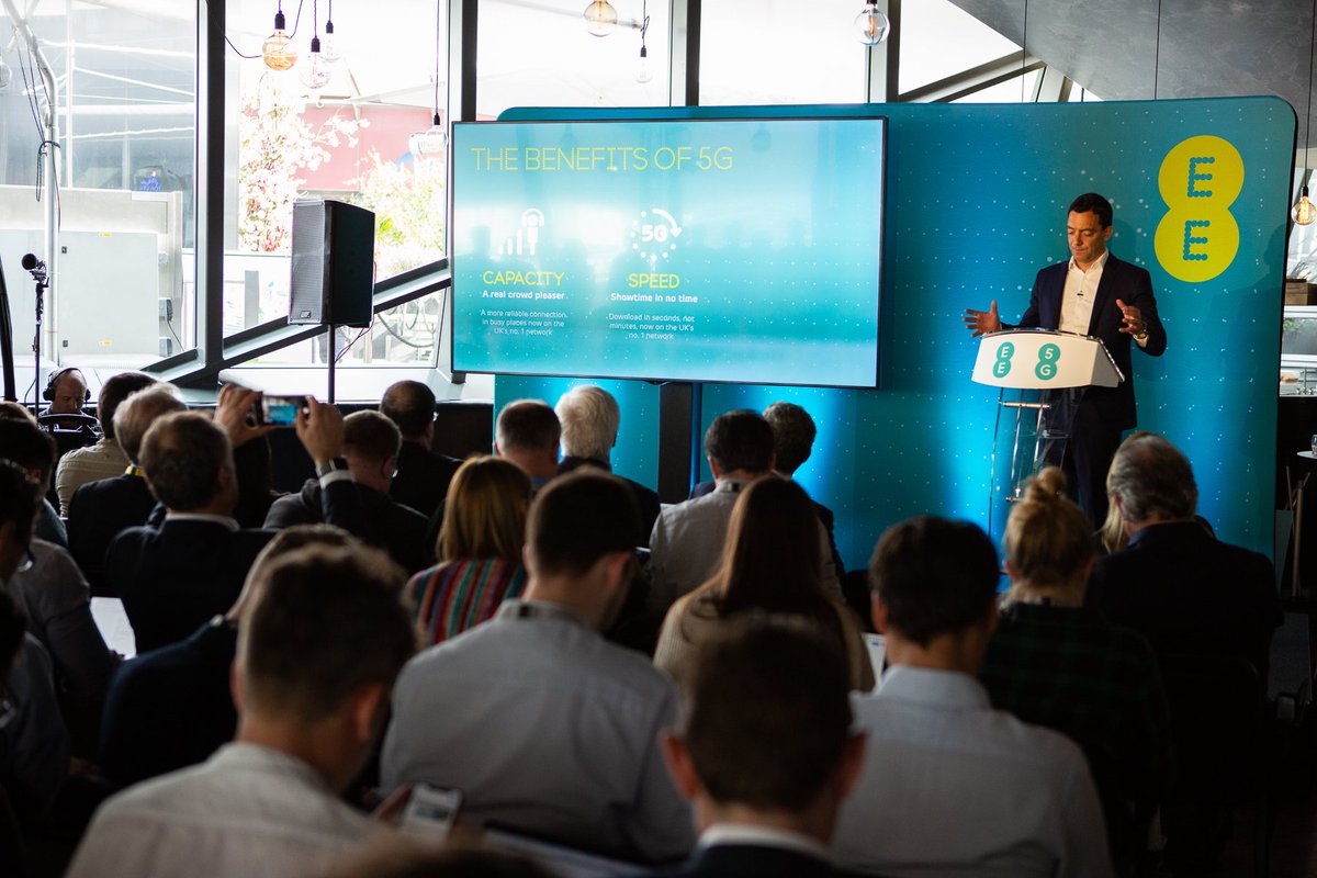 Unlimited_Grp's tweet photo. It has nearly been a week since the @NelsonBostock team helped announce that @EE would be launching the UK's first 5G network and tomorrow is the day cities will be able to experience it! #EE #5G #5GEE #5Gfirst https://t.co/QyBToDdyKr