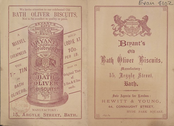 Happy BiscuitDay! The Bath Oliver Biscuit was invented by Dr W Oliver