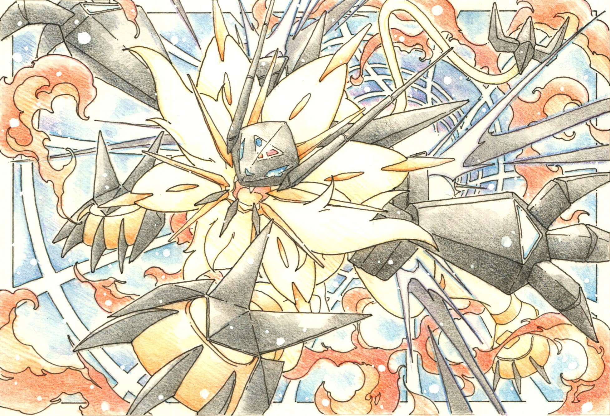 تويتر Inori 移転しました على تويتر 今日のポケモン図鑑 ｎｏ ｅｘｔｒａ 日食ネクロズマの サンシャインスマッシャー T Co Qzv6ct1nbv