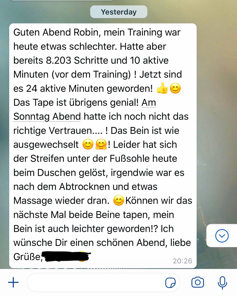 robvanlook's tweet image. Ein tolles #feedback zum Tape vom letzten Wochenende! 🙏

#personaltraining #berlin #rocktape