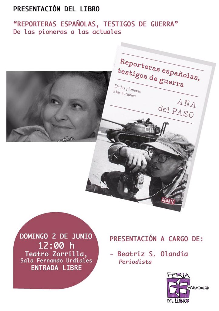 ¡Que buena pinta! Me iría este este domingo a Valladolid a vermutear con la amiga <a href="/beatrizolandia/">Beatriz S. Olandía</a> y a pillarme el libro, por supuesto. Si andas por allí no te lo pierdas. 😋