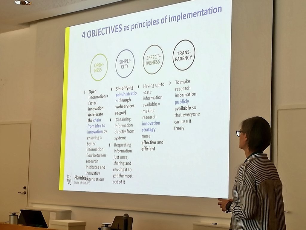 annaguillaumet's tweet photo. Opening information drives faster innovation explains Leen Van Campe in #HelsinkiMM @euroCRIS_Org @SIGMA_AIE https://t.co/PYUgDYZAgy