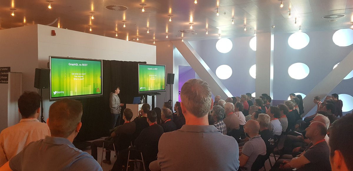 sultansofjava's tweet image. Is GraphQL the new REST? #jspring @nljug