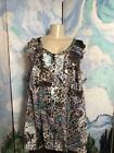 NmdcEbay's tweet image. Lane Bryant Plus 20 Teal Multi Print Button Down Sleeveless Tunic Blouse Act now $22.99 #blousebutton #buttonblouse #printblouse ebay.to/2J4OSQP