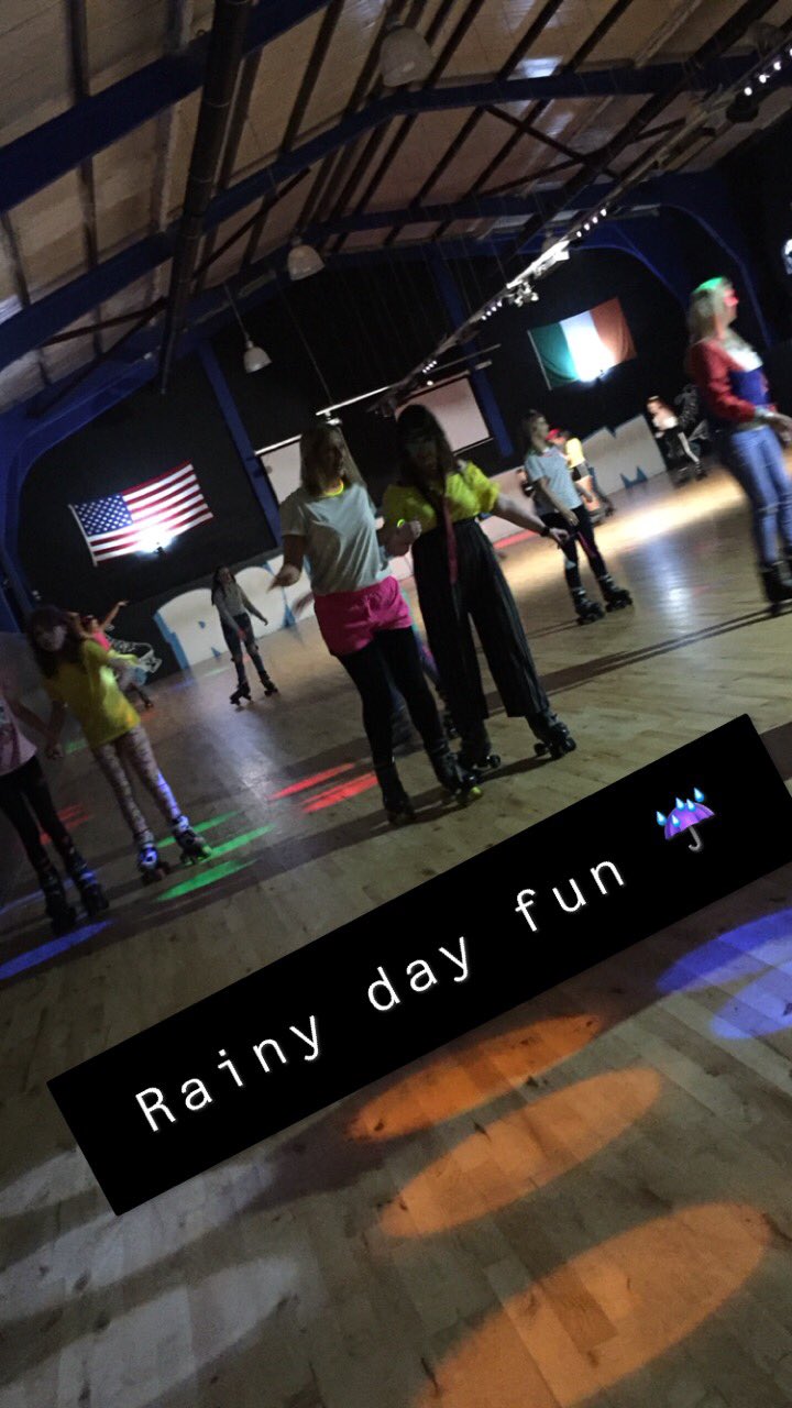 RollerJam Skate Rink Limerick on Twitter "It’s raining outside ☔️ But