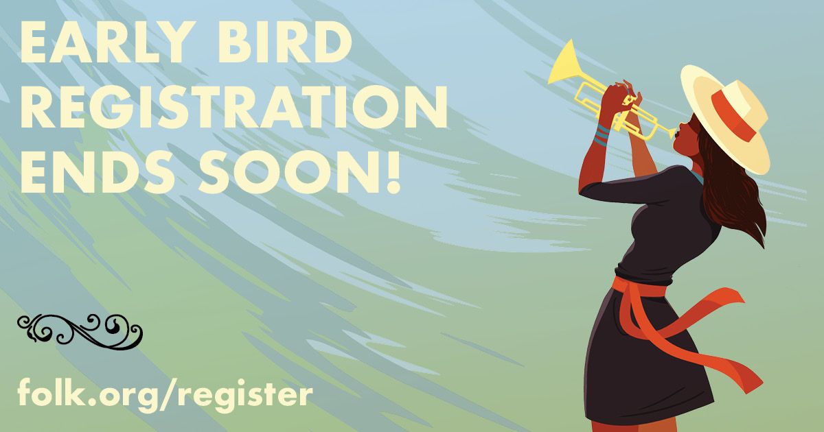 B_Undergr0und's tweet image. Early Bird registration deadline for @folkalliance (New Orleans) is May 31! Don't miss out 👉 buff.ly/2VTWblY