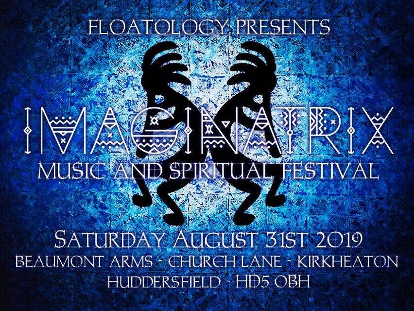 We are having a festival. Tickets are available via Eventbrite or pop into float-ology💙 #Huddersfield #festival #spiritual #music