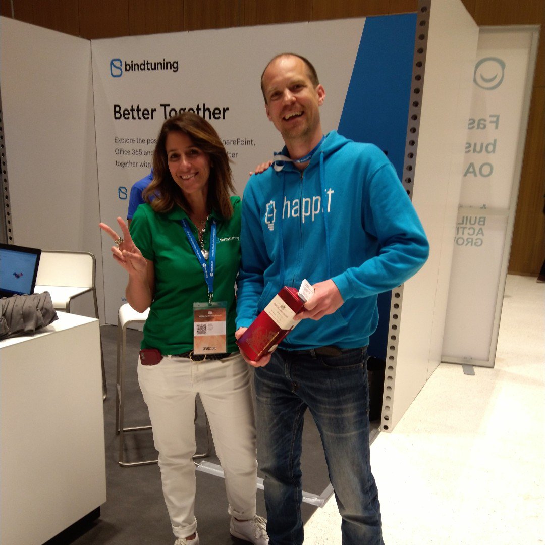 Always fun to have you in the booth <a href="/jpwirta/">JP Wirta</a>! 😉 Thank you for stopping by...

<a href="/happitcom/">Happit</a> #CollabSummit #BetterTogether