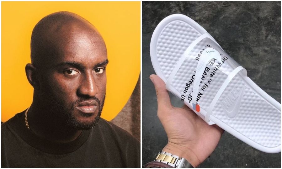 off white x nike benassi slides