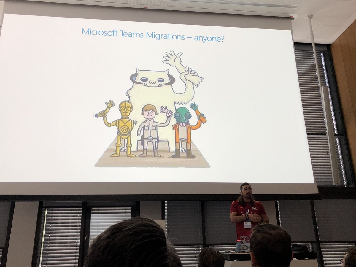Migrate to #MicrosoftTeams with <a href="/ScoutmanPt/">Scoutman</a> #collabsummit #communityrocks #solvion #digitaleoptimisten