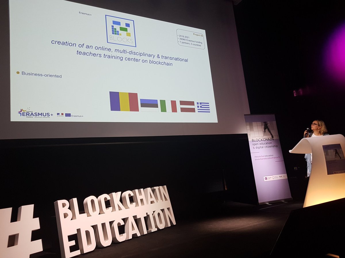 PerrineCoet's tweet image. Second blockchain project eramus #BlockchainEducation