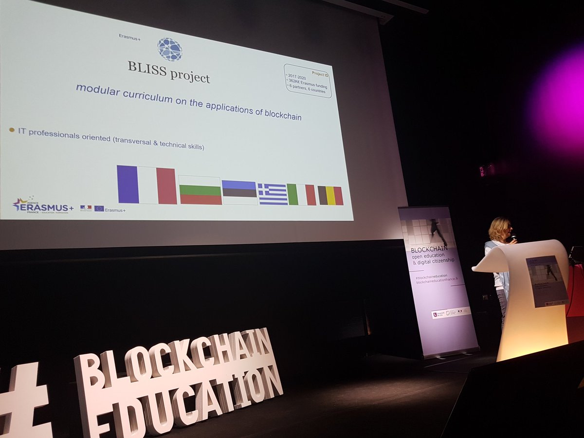 PerrineCoet's tweet image. Third #blockchain project erasmus #BlockchainEducation
