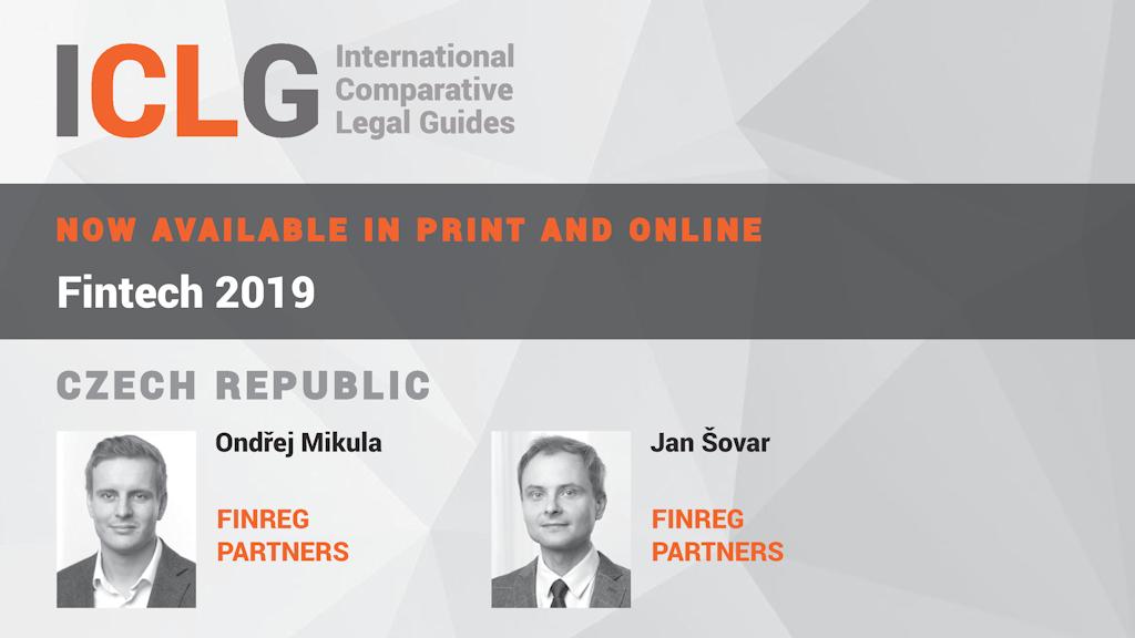 ICLG_GLG's tweet image. Read for FREE @finregplus’ #Czech Republic chapter within the ICLG to: #Fintech! ow.ly/f9Ia50unnwm #Law