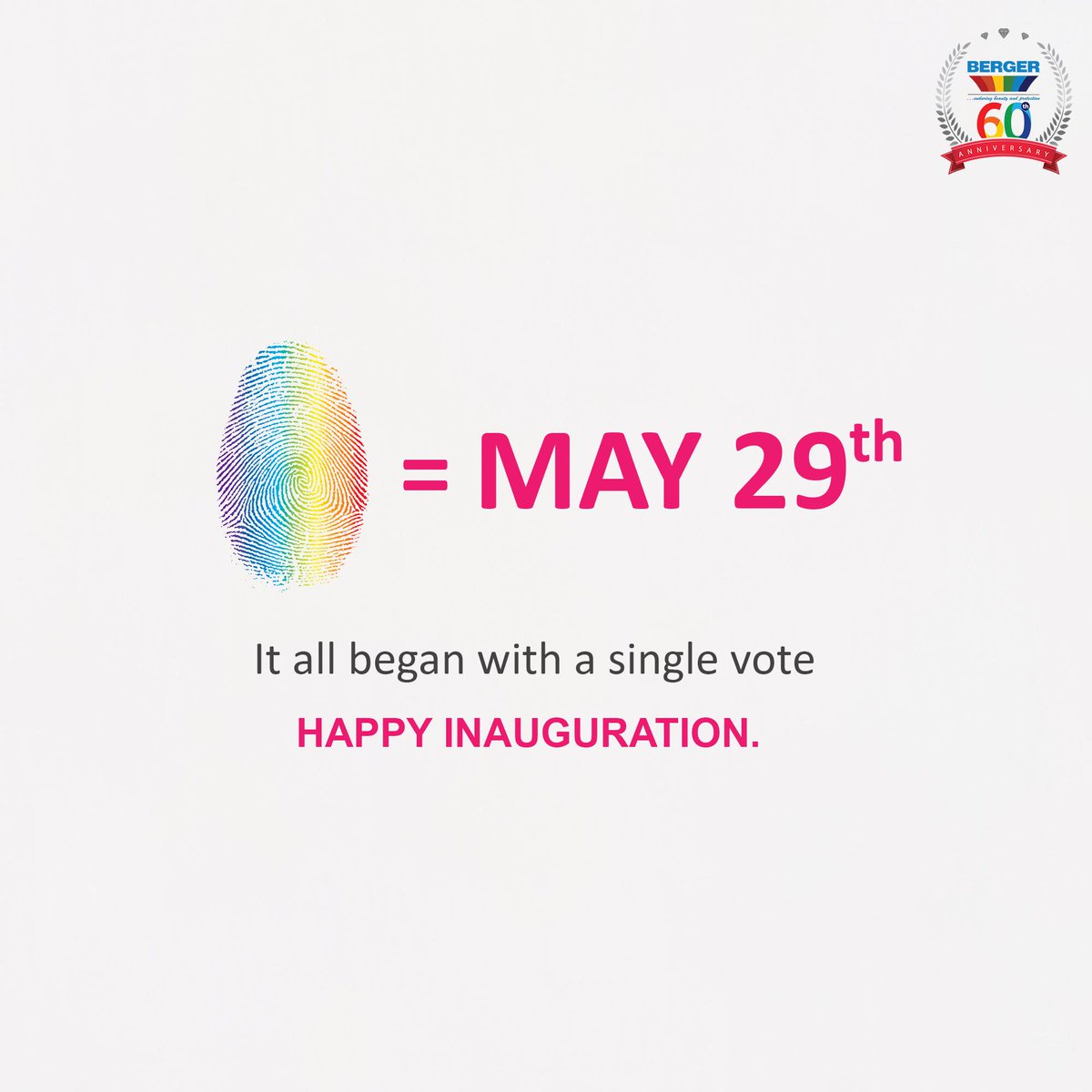 Bergerpaintsng's tweet photo. Happy Inauguration.
#Bergerpaints #Bergerpaintsnigeria
#Coloursoflife #Coloursofnaija
#Inauguration2019 #Inauguration
#Happyinauguration. #Nigeria https://t.co/0fRLSjViOe
