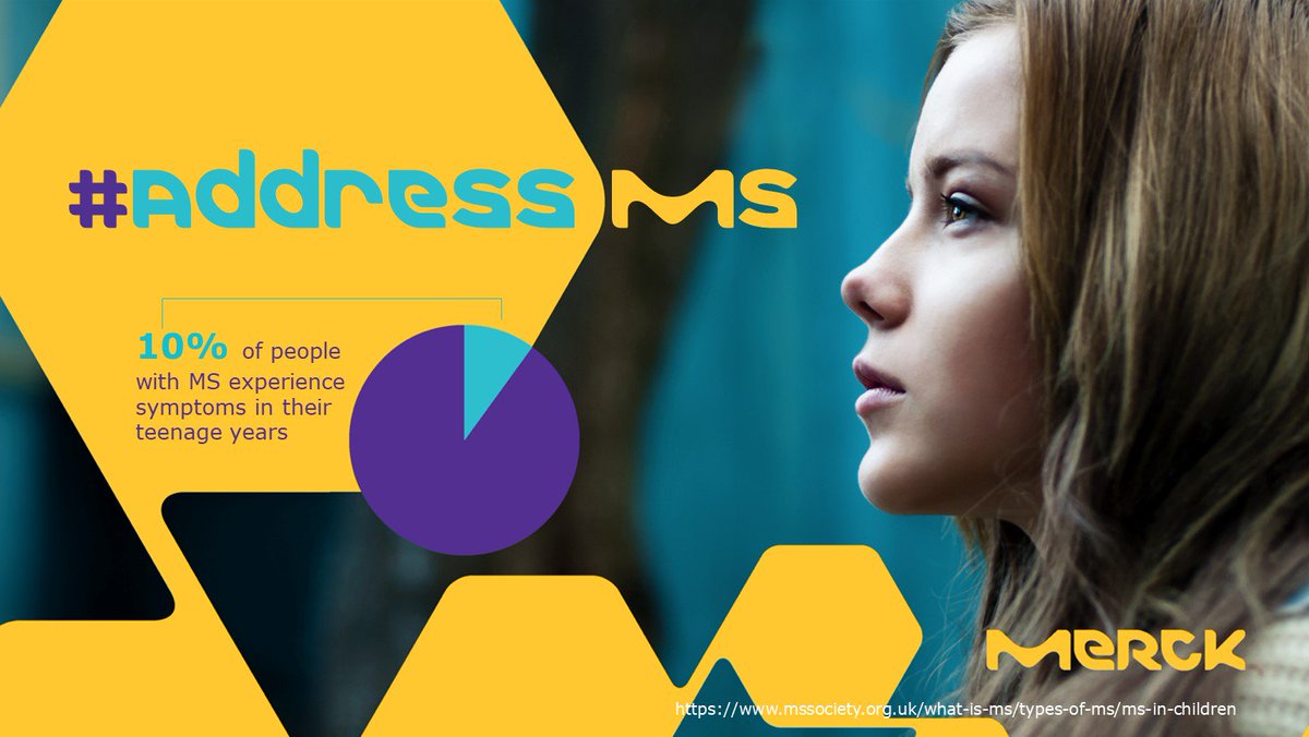 MerckIndonesia's tweet photo. 30 Mei 2019 adalah #WorldMSDay atau Hari Multipel Sklerosis Sedunia.
Multipel Sklerosis (MS) sering dianggap penyakit orang dewasa, tapi tahukah Anda 10% penderita MS mengalami gejala sejak usia remaja. #MyInvisibleMS #MSInsideOut #AddressMS https://t.co/syyfXEIHMx
