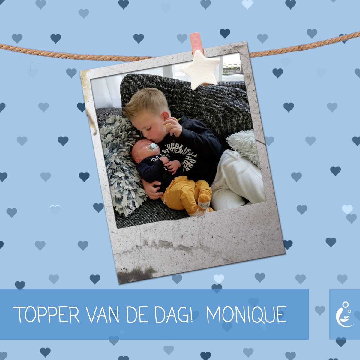 DeWaarden's tweet photo. 💙 Topper van de dag-  Monique 💙 Bijzondere, lieve, sociale vrouw die ons ontzettend goed geholpen heeft en heel fijn meedacht. Lieve Monique bedankt voor de goede lieve zorgen voor ons allemaal! #werkenindekraamzorg #KraamzorgdeWaarden #Toppervandedag https://t.co/KmRILcngso