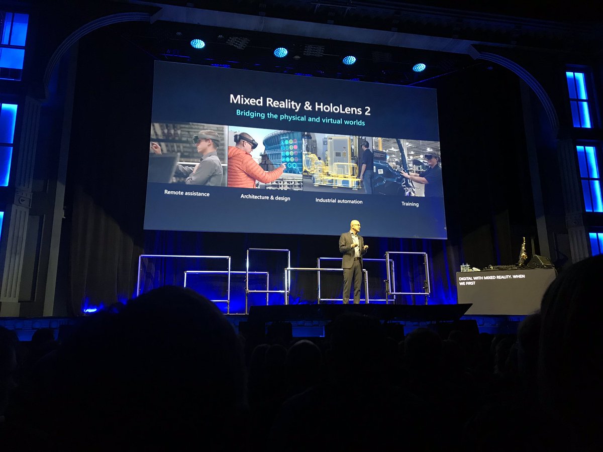 amarnath_nagula's tweet photo. Dreams do come true! Finally got to see my favorite tech industry leaders keynote today! #MicrosoftPivot @MicrosoftSE https://t.co/jScGrXqYk1