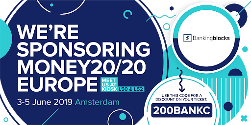 Come and meet us 👉 <a href="/Bankingblocks/">Bankingblocks</a> at #Money2020! We look forward learning more about your #business. hubs.ly/H0j3tHm0