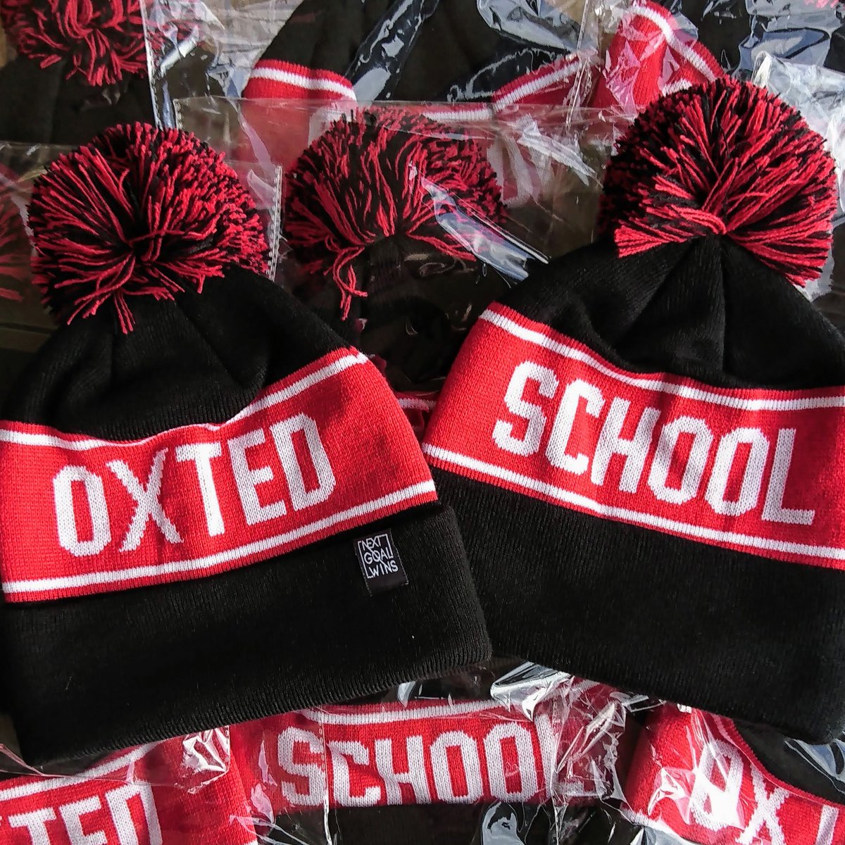 OxtedBobble's tweet photo. Pleased to have donated remaining stock of bobble hats to FOXS to use as a fundraiser for @OxtedSchool 😁 #oxtedbobble #buyabobble #bobblebrains https://t.co/TRp1h7RFFI