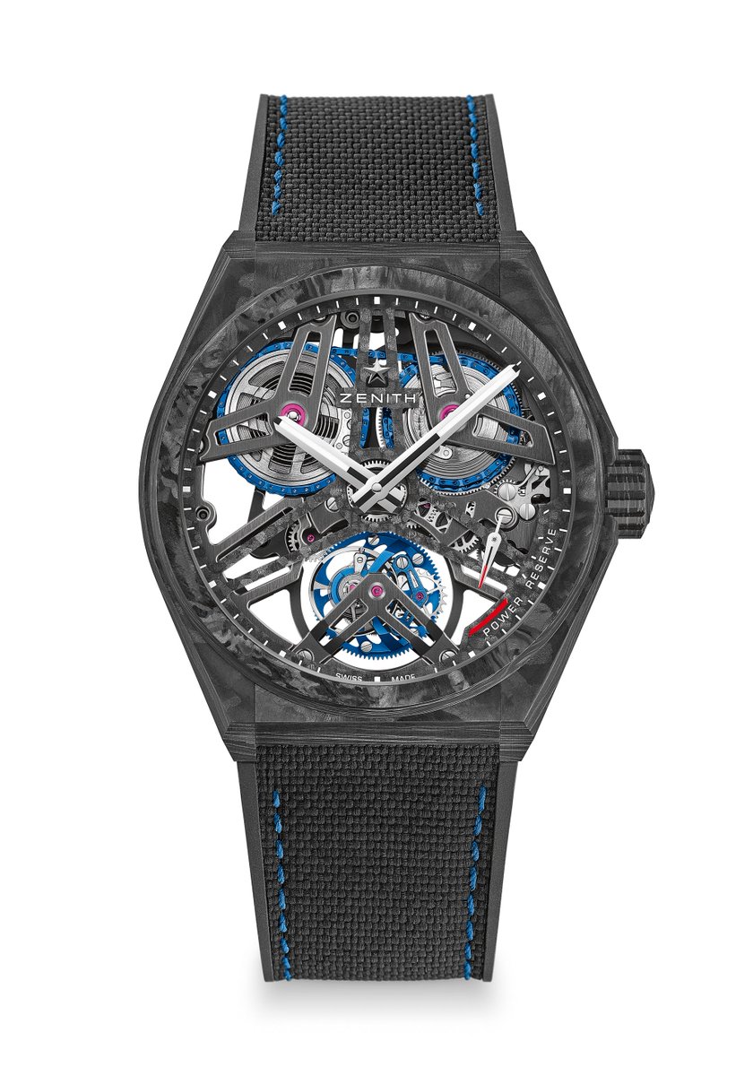 WatchTimeIndia's tweet photo. Zenith Watches takes the fusee-and-chain "constant force" mechanism and reinterprets it into the new Defy Fusee Tourbillon piece. Details on https://t.co/6obM8sV8TC
#WatchTimeIndia #ZenithWatches #DefyFuseeTourbillon #ZenithDefy #DefyTourbillon #fuseeandchain #tourbillon https://t.co/fJRgMO8OfX