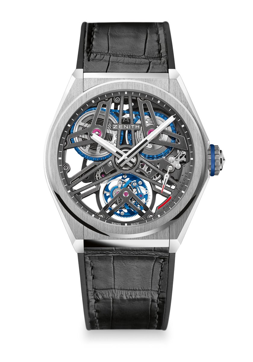 WatchTimeIndia's tweet photo. Zenith Watches takes the fusee-and-chain "constant force" mechanism and reinterprets it into the new Defy Fusee Tourbillon piece. Details on https://t.co/6obM8sV8TC
#WatchTimeIndia #ZenithWatches #DefyFuseeTourbillon #ZenithDefy #DefyTourbillon #fuseeandchain #tourbillon https://t.co/fJRgMO8OfX