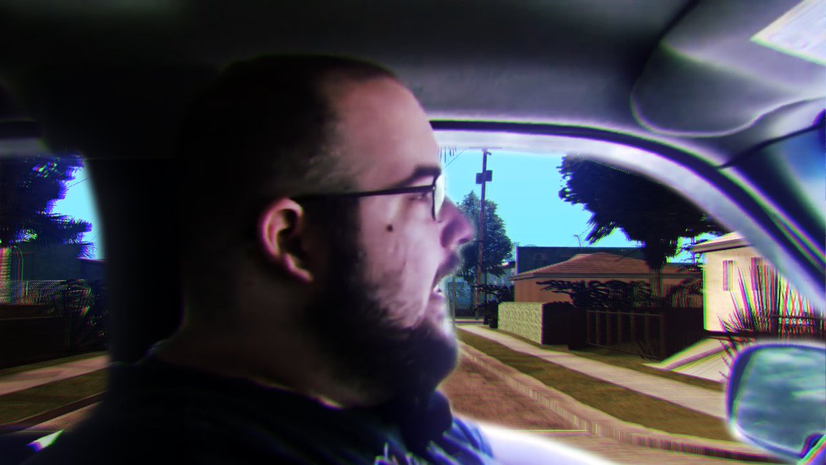 LiquidOut's tweet image. Got that "GRAND THEFT AUTOMOBILE WRECK" video coming along nicely... #Render #Masking #Compositing