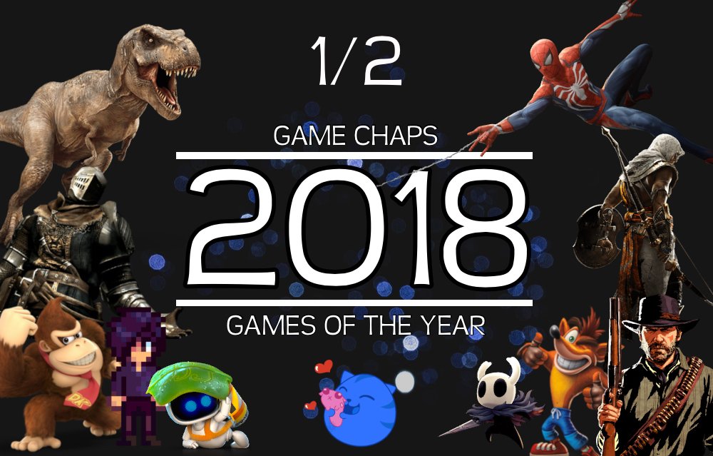 TheGameChaps's tweet photo. Better late than never - that's our motto!! We're having a bit of a reminiscing session about our favourite games of 2018 (part 2 to follow tomorrow!) Let us know what your favourite games of 2018 were!
https://t.co/trFSa9Yblc
#smallyoutubers #gamesof2018 #gamechaps https://t.co/vIknxigYSx