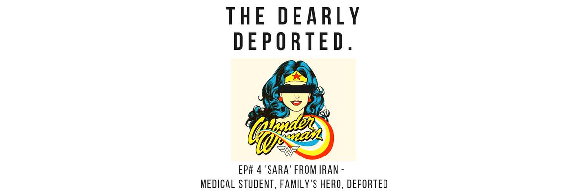diversify_org's tweet image. #kompetensutvisning gets a much needed female voice in ep. 4 of the #dearlydeported, a young med student from Iran who refuses to give up on her dream to be a doctor, her family, and Sweden- against all odds. Listen on any app here: linktr.ee/dearlydeported