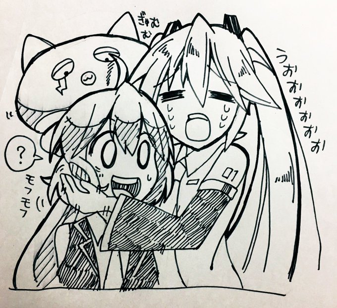 ウナちゃんの横の髪って絶対モフモフするためにあるっしょ…
#音街ウナ 