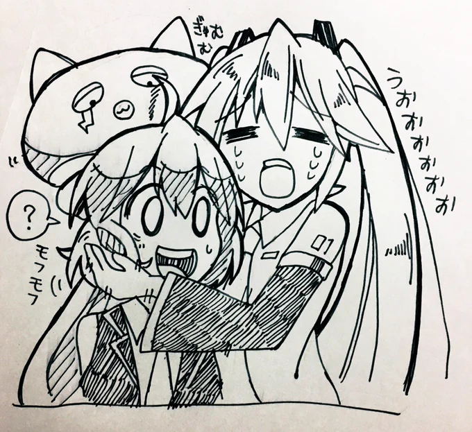 ウナちゃんの横の髪って絶対モフモフするためにあるっしょ…
#音街ウナ 