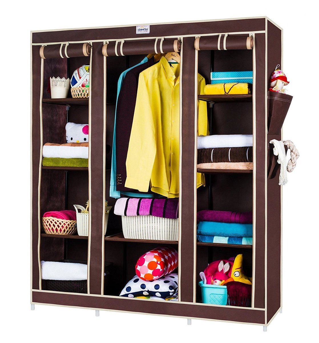 Theimmart's tweet image. Insignia 10 Racks Foldable Wardrobe #buyatwebsite #techlaunches
₹6244
➤ bit.ly/2OL1r74