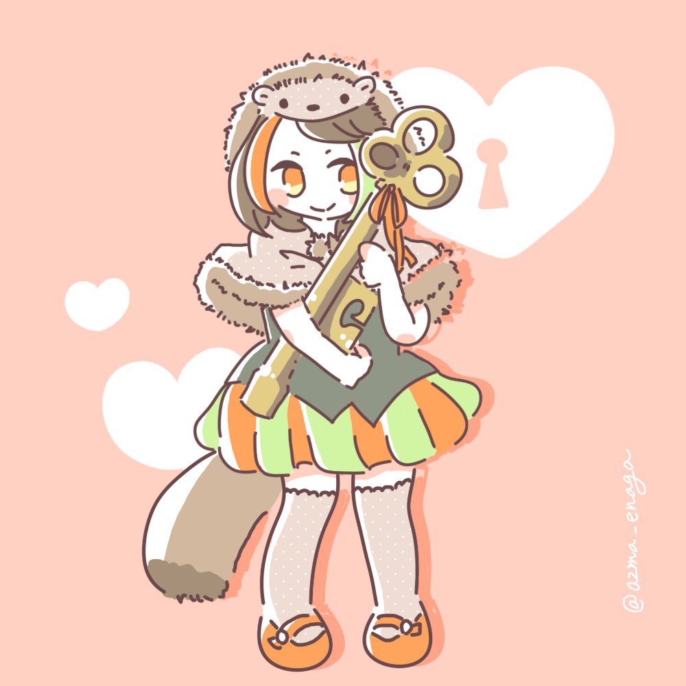 ポケモン そして第五弾 Ririkaru Mk さん 鍵とハリネズミがメーンイメージで 吾妻まいか つくしのブックカバー展のイラスト