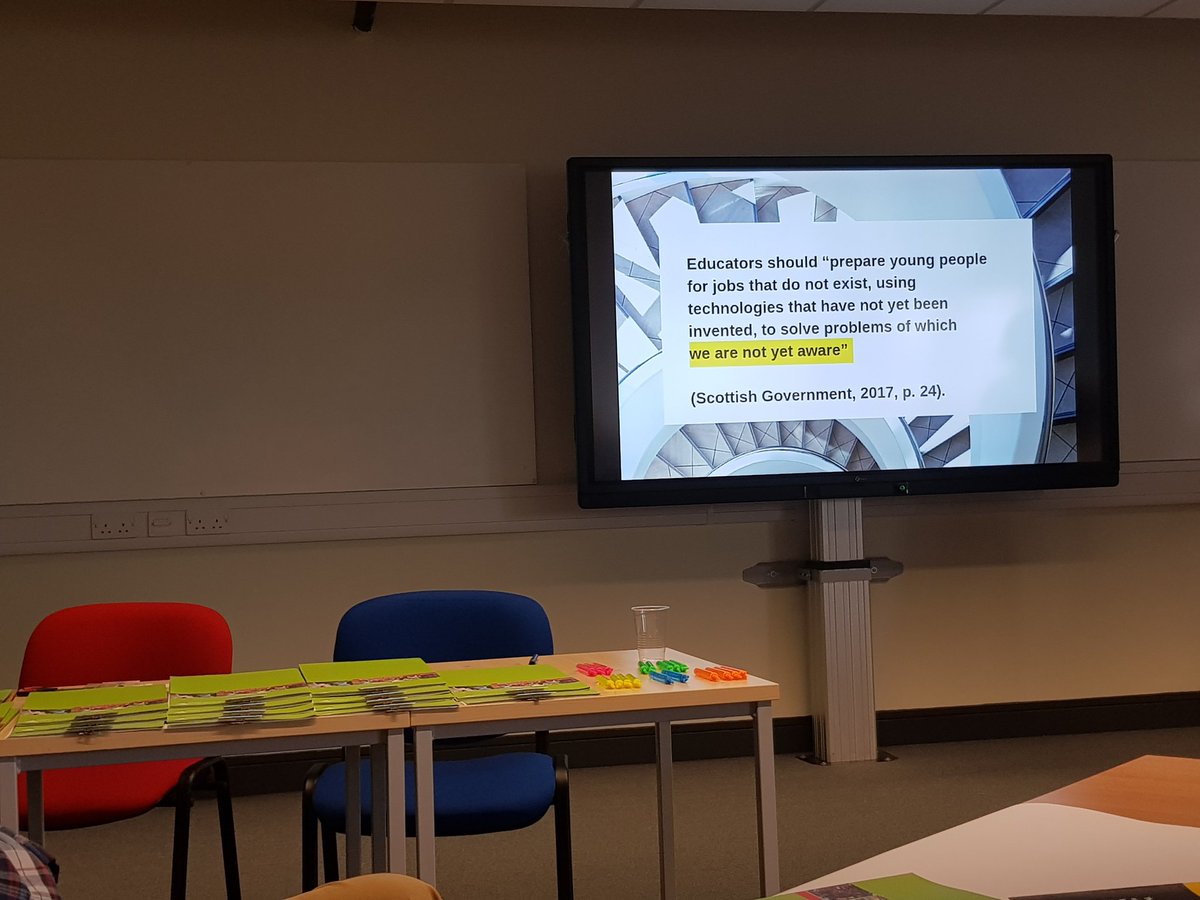 ParvenKaur's tweet photo. #scotland can become a #digitalpioneer.
By 2025, 75%of jobs have not yet been invented. What skills do we need to prepare young people for future jobs?
"it is essential to gain critical and holistic understand of social impact" @AlicjaPawluczuk
#DIGIimpact https://t.co/SK5g035tWq