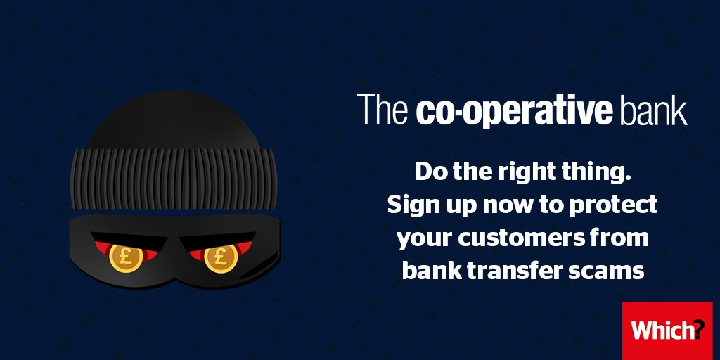 WhichUK's tweet photo. .@CooperativeBank we think it's great that you've pledged to sign the code to protect your customers later this year! 

But why wait? Why not sign up today? https://t.co/Js1ZxulPoA