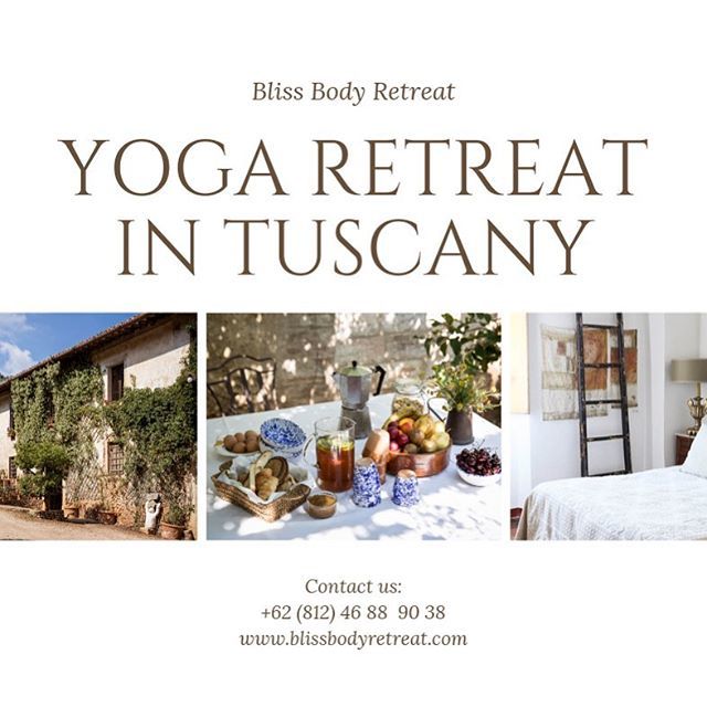 BlissBodyR's tweet photo. Wondering how to spend your vacation in June ? Let us show how wonderful vacation can be : 7 Days Elaborate Holistic Yoga Vacation  in Italy, Tuscany! June 11-17 &amp; June 23-29 📍 inquires: reservations@blissbodyretreat.com #yogalove #fit #meditation #h… https://t.co/yzVQlWwXqz https://t.co/92Vyhopnj7