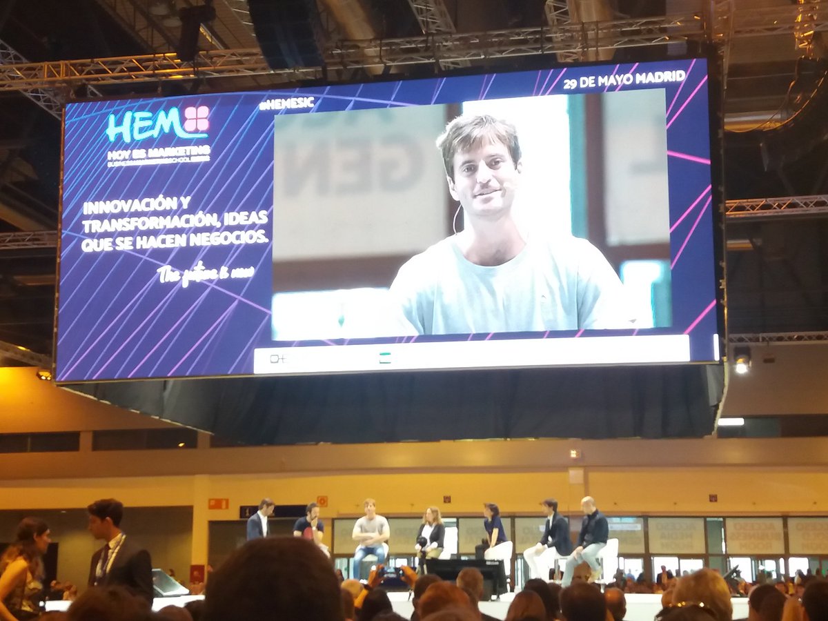 Valientes ideas que se han hecho negocio! Persistencia, idealismo, transparencia, coraje, obsesion, confianza y superacion, ingredientes necesarios! Gracias por compartir!
#HemEsic
<a href="/esic/">ESIC</a> <a href="/PompeiiBrand/">POMPEII BRAND</a> <a href="/AUARA_H2O/">AUARA_H2O</a> <a href="/WorkToday4/">WorkToday</a> <a href="/weareknittersES/">weareknitters.es</a> <a href="/Modumb_/">ModumB</a> @eGoGamesESP @playtomic_app