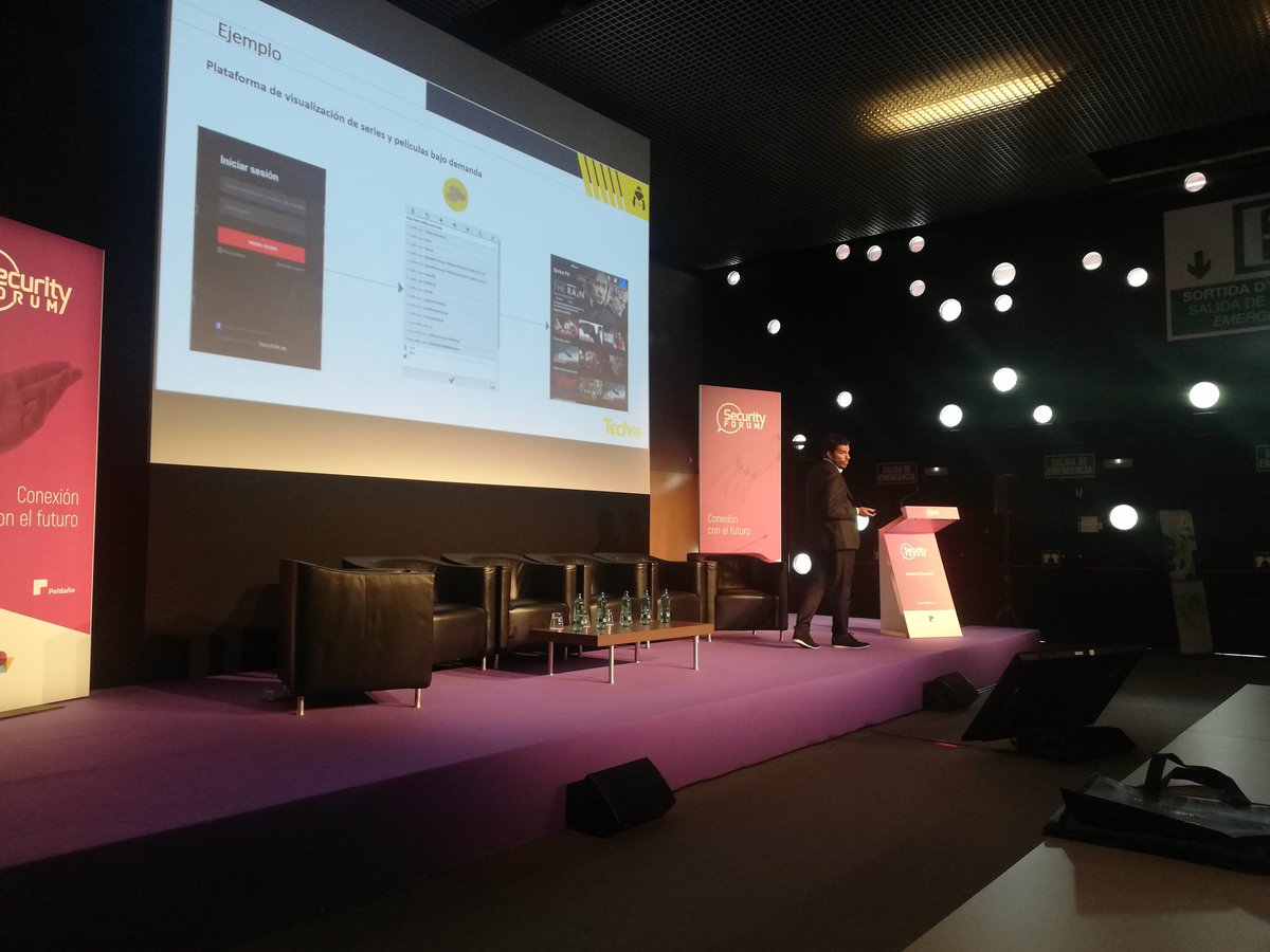 Y piensas que tu web es segura? Daniel Sierra, analista de #Cibersegurad del SOC de <a href="/Techco_Security/">Techco Security</a>, explica las principales vulnerabilidades online. #SecurityForum19