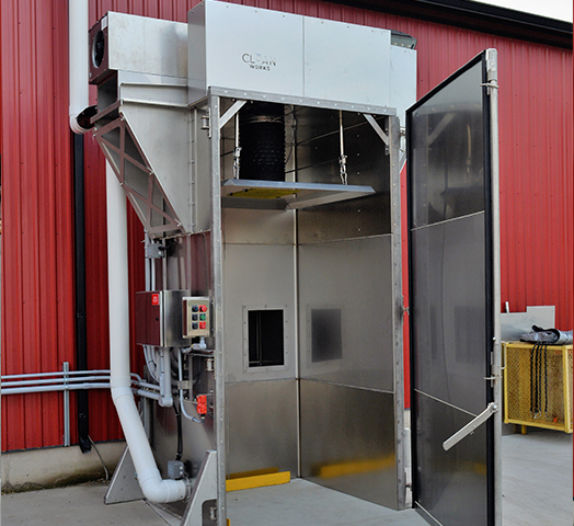 CleanWorksCorp's tweet photo. Our products serve 4 major markets  We have a product to best fit each market.  For example, the #CleanBatch is ideal for Growers.  It reduces cross contamination and comply with government regulations and retail requirements for preventative control.#foodsafety #fruits #veggies https://t.co/HGPZx6Wjzo