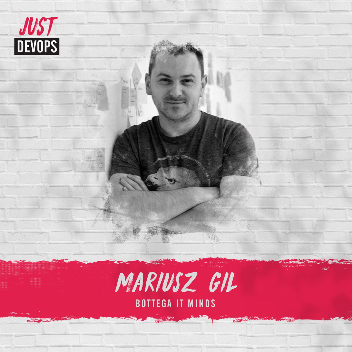 Just DevOps (@justdevopsconf) on Twitter photo #JustDevOpsSpeaker ‼️
#LastButNotLeast ‼️
🇵🇱
Agenda już pełna, konferencja coraz bliżej, więc najwyższy czas ogłosić ostatniego z naszych wspaniałych prelegentów - poznajcie <a href="/mariuszgil/">Mariusz Gil</a> z <a href="/bottega_it/">Bottega IT Minds</a>! 🎉
Więcej o tej i innych prelekcjach przeczytasz na:
▶️ justdevops.org/schedule.html #JustDevOpsSpeaker ‼️
#LastButNotLeast ‼️
🇵🇱
Agenda już pełna, konferencja coraz bliżej, więc najwyższy czas ogłosić ostatniego z naszych wspaniałych prelegentów - poznajcie <a href="/mariuszgil/">Mariusz Gil</a> z <a href="/bottega_it/">Bottega IT Minds</a>! 🎉
Więcej o tej i innych prelekcjach przeczytasz na:
▶️ justdevops.org/schedule.html